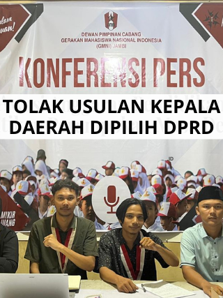 DPC GMNI Jambi Menolak Usulan Kepala Daerah Dipilih oleh DPRD