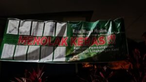 Spanduk intoleransi atas penolakan pembangunan di Kota Jambi, Henra Bongsu (Komisi III DPRD KOTA JAMBI) serukan harmoni dan dialog