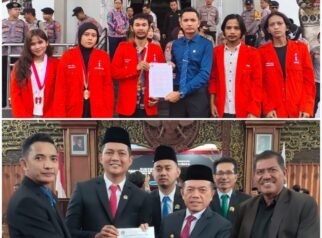 GMNI Jambi serahkan Tujuh Tuntutan Rakyat kepada DPRD dan Gubernur Jambi