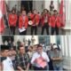 Aksi GMNI Jambi desak Wakil Ketua DPRD Jambi Frkasi Partai Golkar Ivan Wirata pertanggungjawabkan statement nya yang pasang badan untuk program MBG